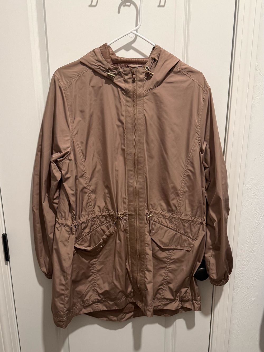 Old Navy - L Lightweight Hooded Active Jacket in Dusty Rose